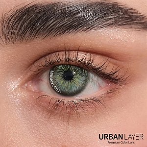 Lente de Contato Urban Layer Passion Green | BRILLIANT EYES