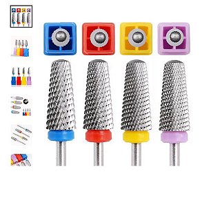 Broca de aço de tungsténio Manicure Pedicure resistente a quentura