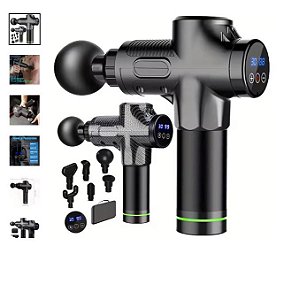 Pistola elétrica massagem corpo pescoço relaxante muscular super silencioso