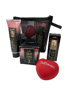 Kit Sex Sens - Love - Vela, Hidratante e Perfume