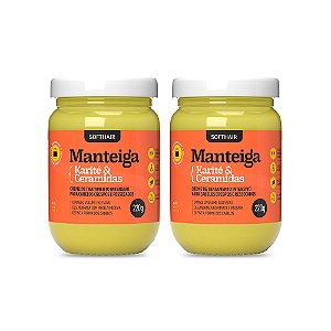 Kit 02un Manteigas de Karité e Ceramidas 220ml