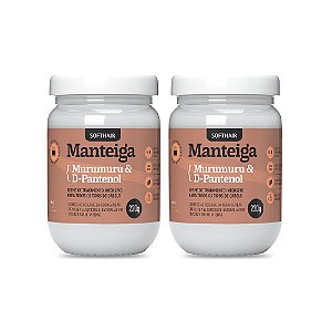 Kit 02un Manteigas de Murumuru e D-Pantenol 220ml