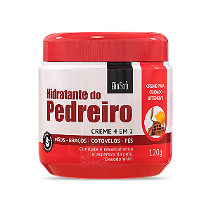 Creme Hidratante do Pedreiro 4 em 1 Bio Soft