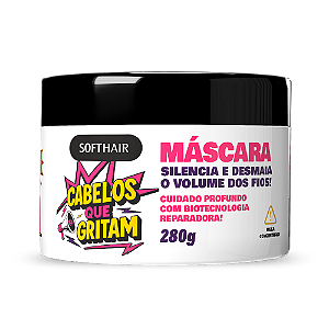 Máscara Cabelos que Gritam Soft Hair