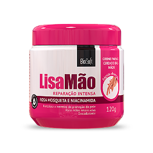 Creme Lisa Mão Rosa Mosqueta Bio Soft 120g
