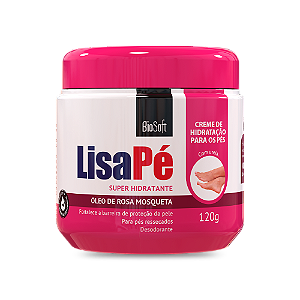 Creme Lisa Pé Rosa Mosqueta 120g