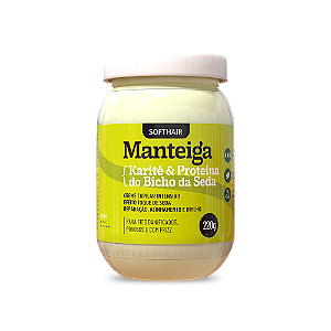 Manteiga Karité e Bicho da Seda Soft Hair