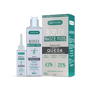 Kit Bioplex Nasce Fios - Shampoo e Tônico capilar