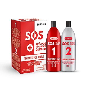 Kit S.O.S  Soft Hair 25ml