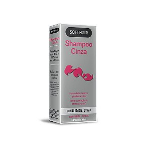 Shampoo Cinza 80% à 100% Soft Hair 60ml