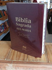 Biblia Letra Grande - Marrom