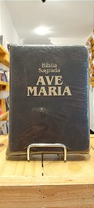 Biblia Ziper Media Marrom