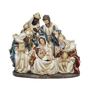 PRESEPIO RESINA  T:24X12X22CM