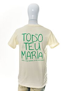 Camiseta Sou Todo Teu letras verdes 2024