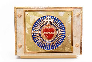 Sacrario Sagrado Coração atl:25cm larg:35cm