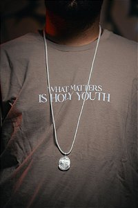 Camiseta Dom Bosco Bege Long Line