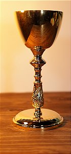 Calice Importado dourado/prata 22cm