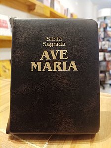 Bíblia Zíper - Bolso - Marrom