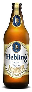 CERVEJA PILSEN HEBLING 600 ML