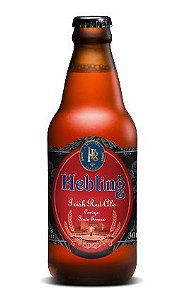 CERVEJA IRISH RED ALE HEBLING 300 ML