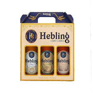 KIT 3 CERVEJAS PILSEN - VIENNA - IPA 600 ML