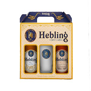 KIT 2 CERVEJAS PILSEN E VIENNA 600 ML E 1 COPO CALDERETA