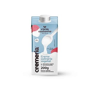 Creme Culinário Vegetal Cremeria 200g