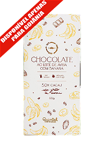 Chocolate ao Leite de Aveia com Banana 60g *DISPONÍVEL APENAS PARA GOIÂNIA*