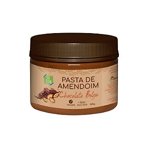 Pasta de Amendoim Chocolate Belga 300g