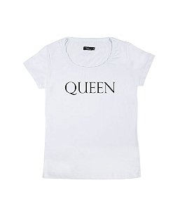 Camiseta Baby Look Feminina Queen Funny T-Shirts