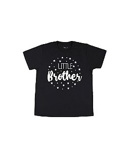 Camiseta Infantil Little Brother Funny T-Shirts