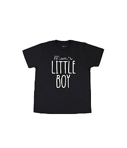 Camiseta Infantil Mom's Little Boy Funny T-Shirts