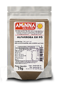 BW Alfarroba em Pó sem Glúten Aminna, 75g - ID: 171