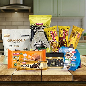 Kit Gourmet Sem Glúten - Seleção Especial Aminna