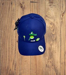 Bone Lacoste Jean Michel Azul Bebe Ajustavel Rcaps Sportes
