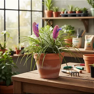 Bromelia Tillandsia Cyanea