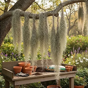 Bromelia Tillandsia Usneoides - Barba-de-Velho