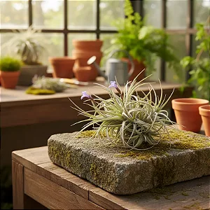 Bromélia Tillandsia bandensis