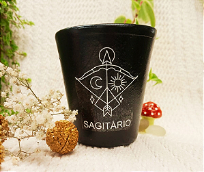 Vaso Signo Preto (Sagitário)