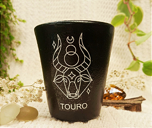 Vaso Signo Preto (Touro)