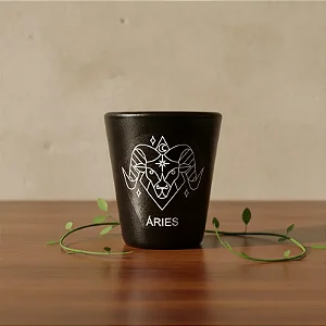 Vaso Signo Preto (Áries)