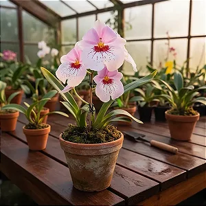 Orquídea Miltonia Rosa