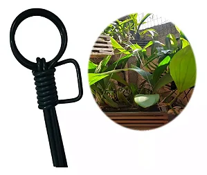 Gancho de 4 Pontas Plastificado - 50 CM