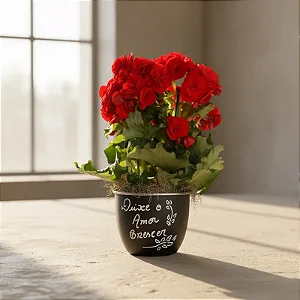 Vaso de Inox Preto Fosco - PARA ESCREVER