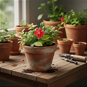 Barleria Vermelha - Barleria repens 'Vermelha'