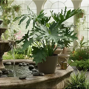 Kit com 5 Mudas de Guaimbê - Philodendron bipinnatifidum