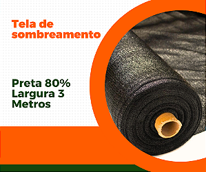 Sombrite - Tela Preta 80%