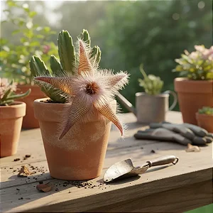 Stapelia Grandiflora Pink Fur