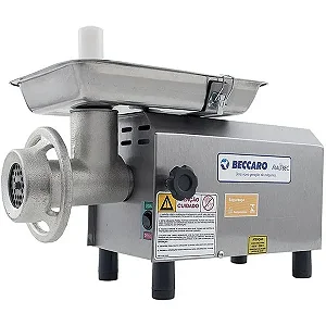 PICADOR  DE CARNE BECCARO MALTBEC 08 INOX BIVOLT NR12