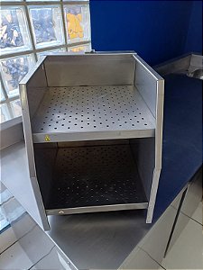 AQUECEDOR DE XÍCARAS - GELCHOPP  INOX 304 DOIS ANDARES 220v